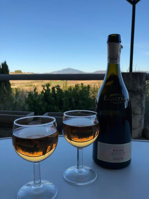 La Vue Sur Le Mont Ventoux, Appartement & Parking Cairanne Buitenkant foto