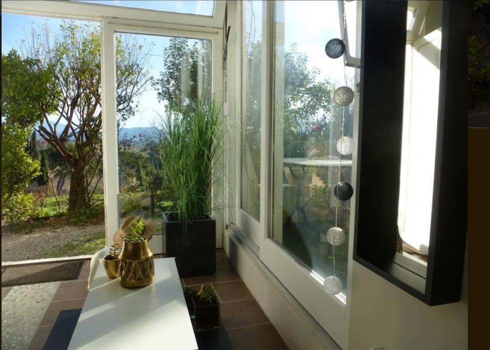 La Vue Sur Le Mont Ventoux, Appartement & Parking Cairanne Buitenkant foto