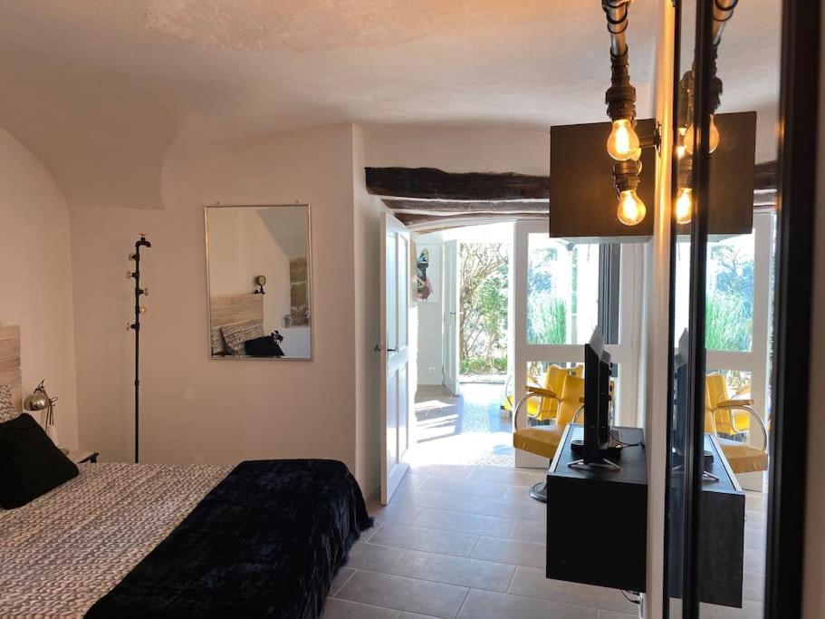 La Vue Sur Le Mont Ventoux, Appartement & Parking Cairanne Buitenkant foto